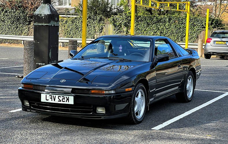 1992 Toyota Supra black