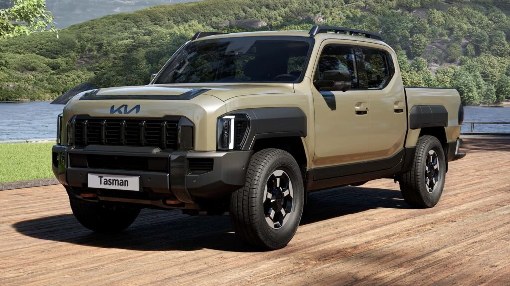 Kia Tasman SUV enters the battle with Toyota Prado